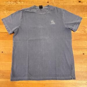 OVO Shirt Mens Medium Blue October's Very Own Owl Tee